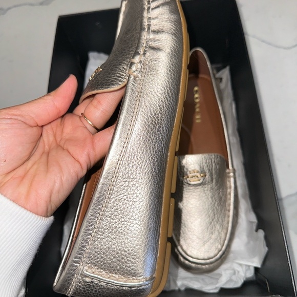 Coach MARLEY DRIVER Flat CHAMPAGNE
Size: 9.5 B New - Picture 6 of 9